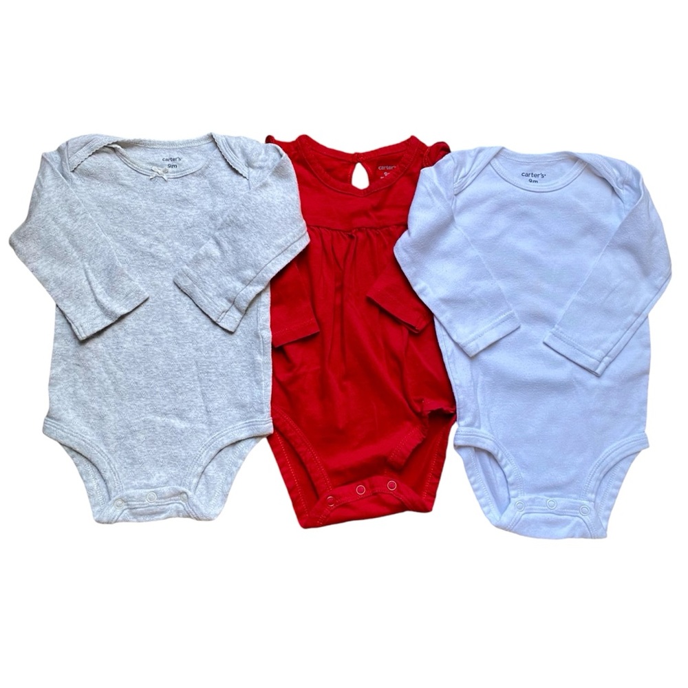 Girls 9M Onesie Bundle